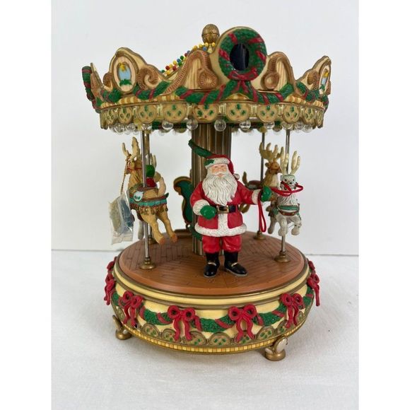Enesco Christmas Lighted Yuletide Enchantment 